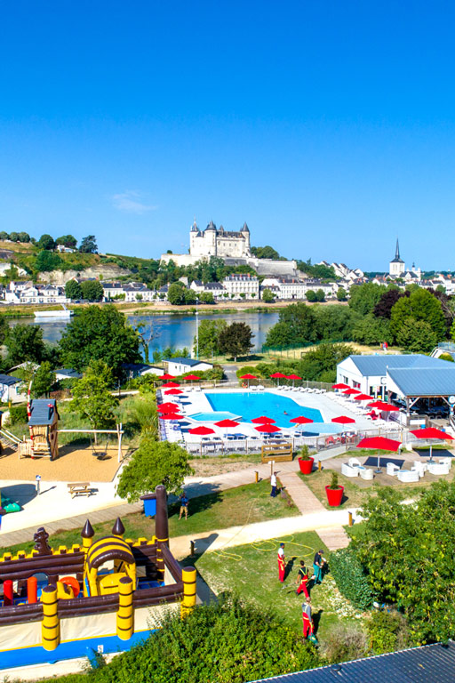 camping panorama chateau saumur