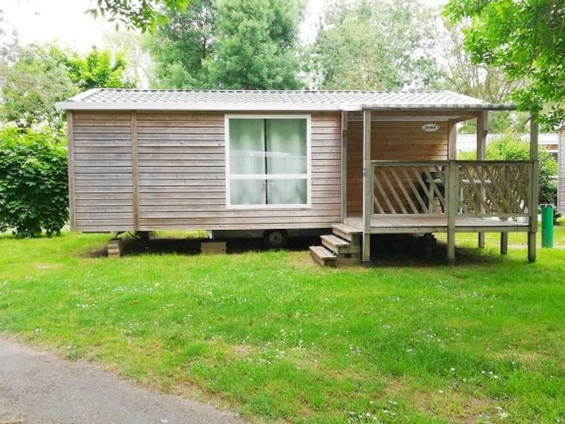 Mobilhome Confort Bois 29m² 2 chambres + terrasse